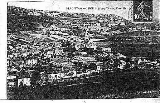 Ville de BLIGNYSUROUCHE Carte postale ancienne