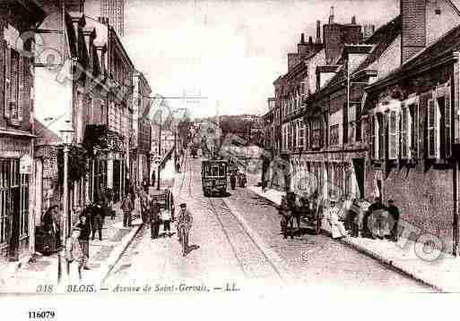 Ville de BLOIS Carte postale ancienne