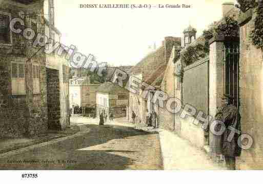 Ville de BOISSYL\'AILLERIE Carte postale ancienne