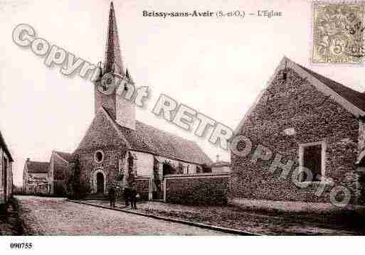 Ville de BOISSYSANSAVOIR Carte postale ancienne