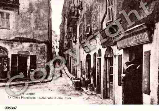 Ville de BONIFACIO Carte postale ancienne