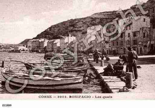 Ville de BONIFACIO Carte postale ancienne