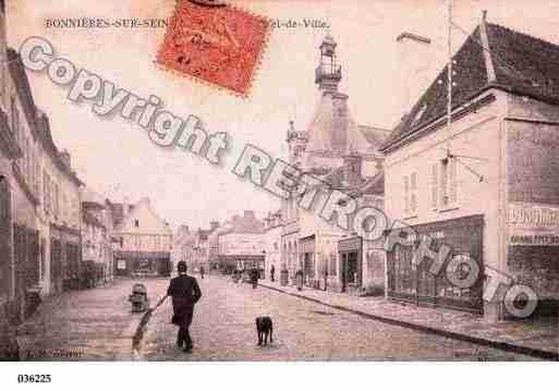 Ville de BONNIERESSURSEINE Carte postale ancienne