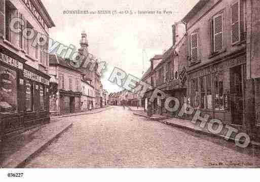 Ville de BONNIERESSURSEINE Carte postale ancienne