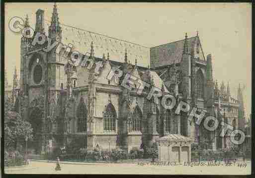 Ville de BORDEAUX Carte postale ancienne