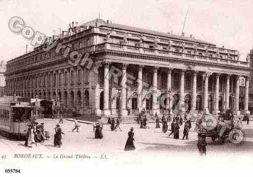 Ville de BORDEAUX Carte postale ancienne