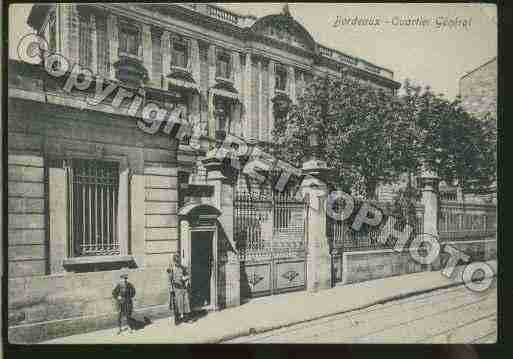 Ville de BORDEAUX Carte postale ancienne