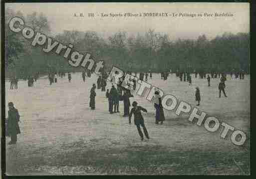 Ville de BORDEAUX Carte postale ancienne