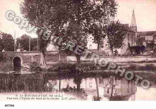 Ville de BOURGD\\\'IRE(LE) Carte postale ancienne