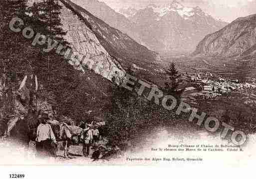 Ville de BOURGD\\\'OISANS(LE) Carte postale ancienne