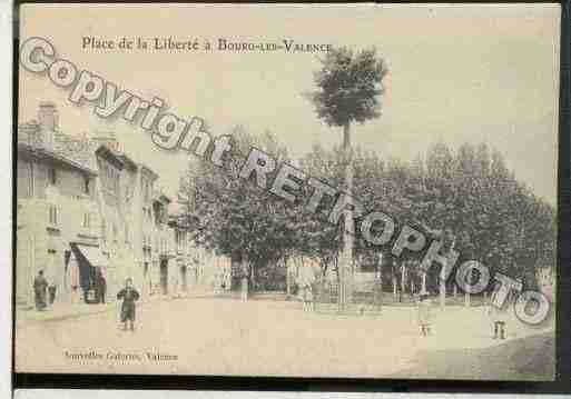 Ville de BOURGLESVALENCE Carte postale ancienne