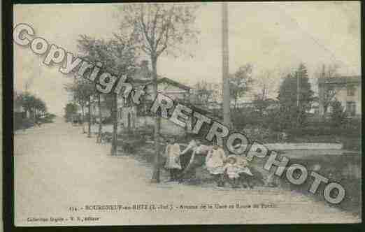 Ville de BOURGNEUFENRETZ Carte postale ancienne