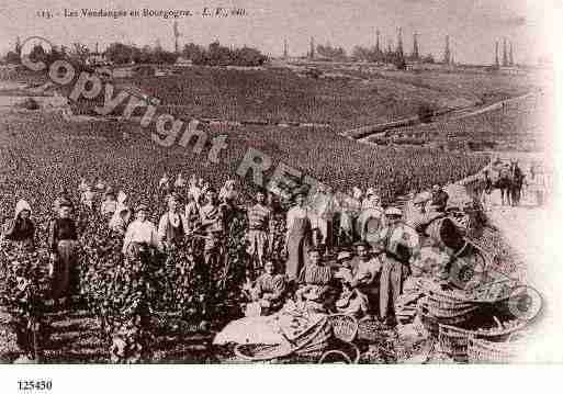 Ville de BOURGOGNE Carte postale ancienne