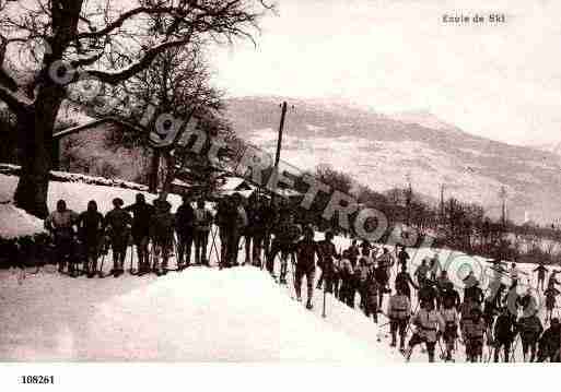 Ville de BOURGSAINTMAURICE Carte postale ancienne