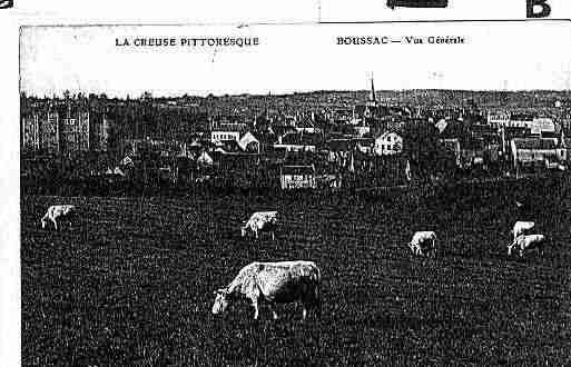 Ville de BOUSSAC Carte postale ancienne