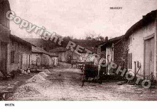 Ville de BRABANTSURMEUSE Carte postale ancienne