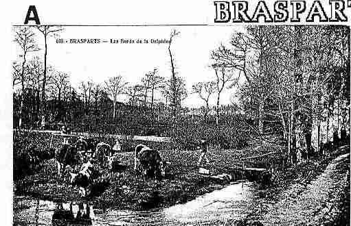 Ville de BRASPARTS Carte postale ancienne