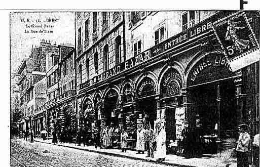 Ville de BREST Carte postale ancienne