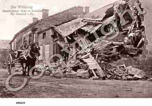 Ville de BRIEULLESSURBAR Carte postale ancienne