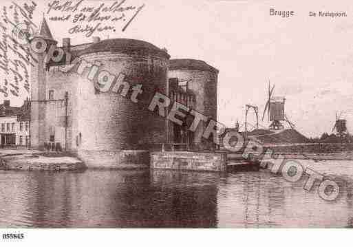 Ville de BRUGES Carte postale ancienne