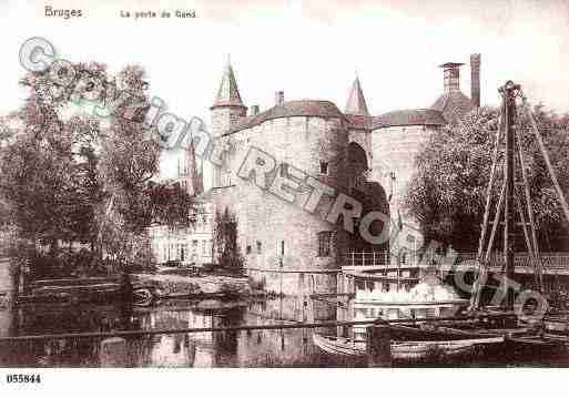 Ville de BRUGES Carte postale ancienne