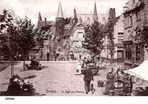 Ville de BRUGES Carte postale ancienne