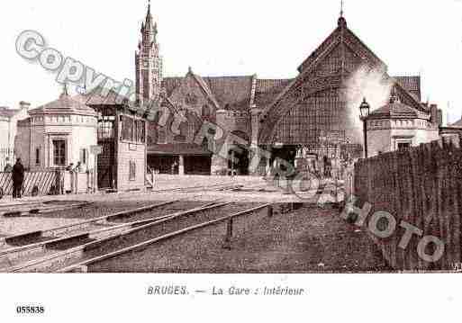 Ville de BRUGES Carte postale ancienne