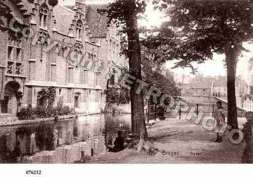 Ville de BRUGES Carte postale ancienne