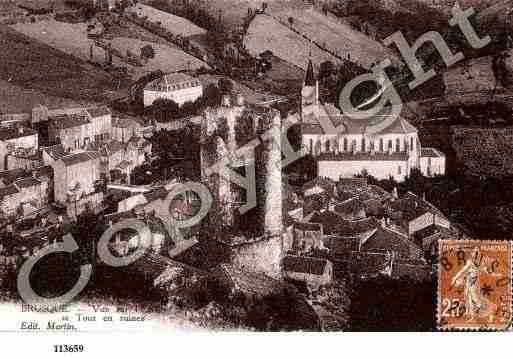 Ville de BRUSQUE Carte postale ancienne