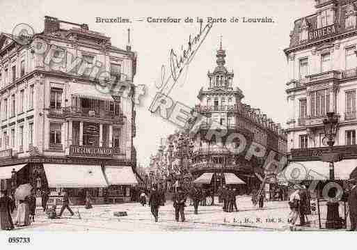 Ville de BRUXELLES Carte postale ancienne