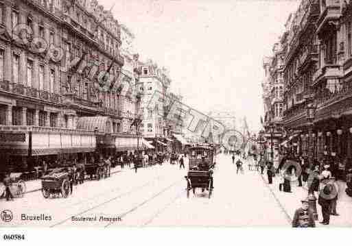 Ville de BRUXELLES Carte postale ancienne