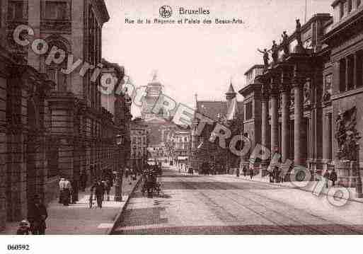 Ville de BRUXELLES Carte postale ancienne