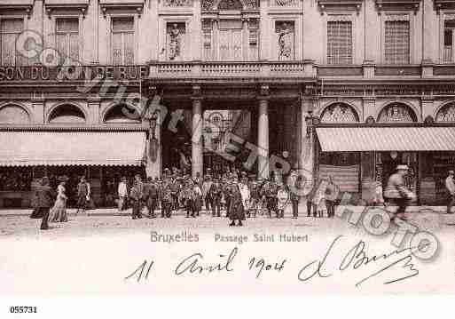 Ville de BRUXELLES Carte postale ancienne