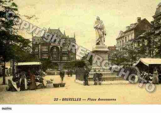 Ville de BRUXELLES Carte postale ancienne