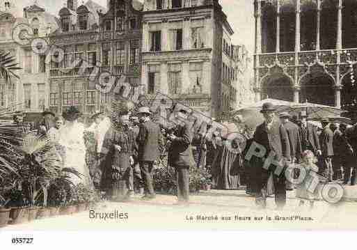 Ville de BRUXELLES Carte postale ancienne