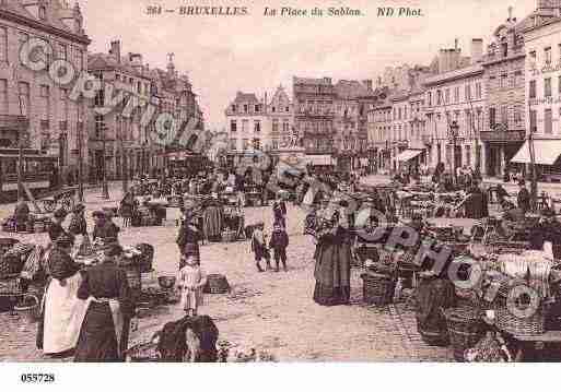 Ville de BRUXELLES Carte postale ancienne