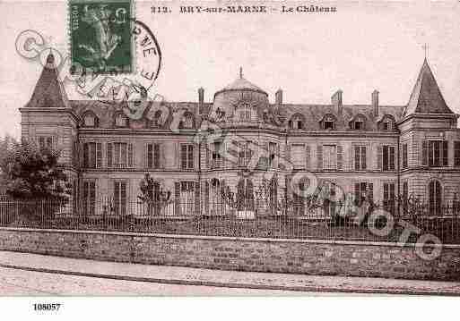 Ville de BRYSURMARNE Carte postale ancienne