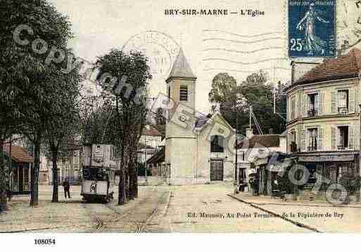 Ville de BRYSURMARNE Carte postale ancienne