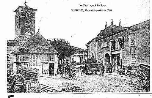 Ville de BULLIGNY Carte postale ancienne