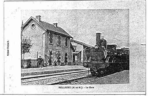 Ville de BULLIGNY Carte postale ancienne