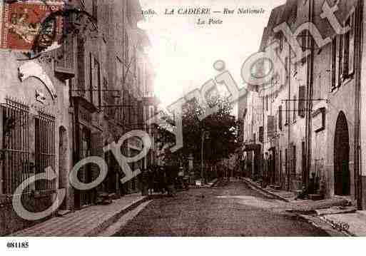 Ville de CADIERED\'AZUR Carte postale ancienne