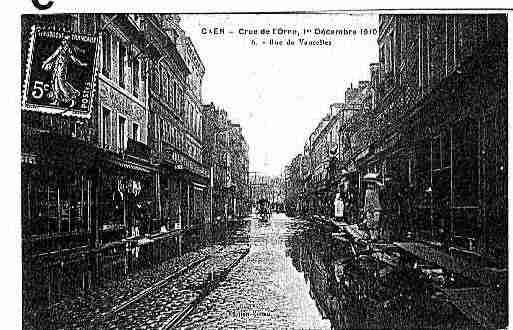 Ville de CAEN Carte postale ancienne