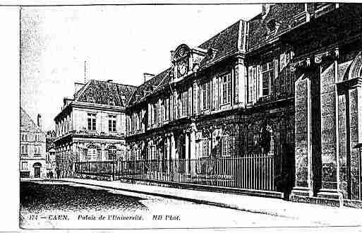 Ville de CAEN Carte postale ancienne