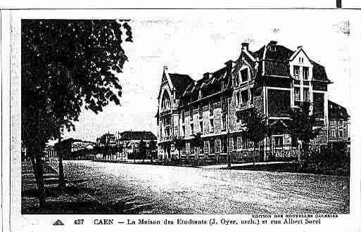 Ville de CAEN Carte postale ancienne