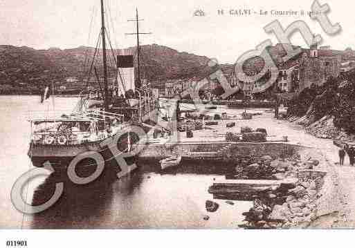 Ville de CALVI Carte postale ancienne