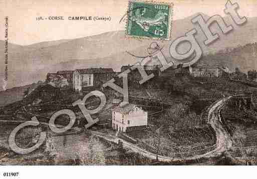 Ville de CAMPILE Carte postale ancienne