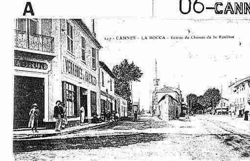 Ville de CANNES Carte postale ancienne