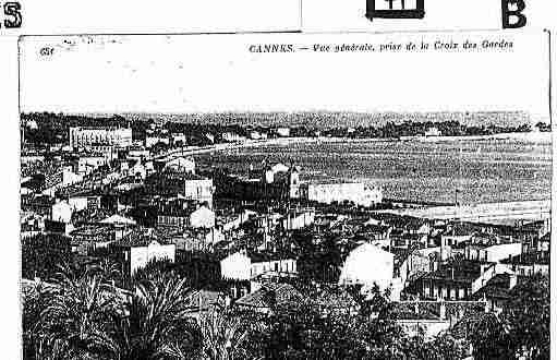 Ville de CANNES Carte postale ancienne