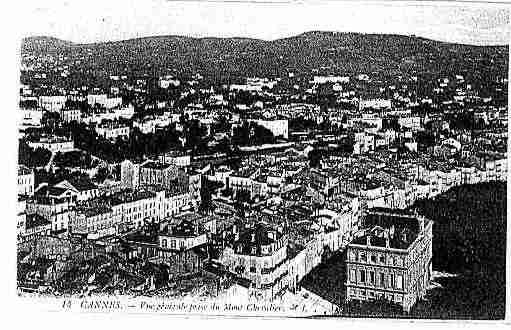 Ville de CANNES Carte postale ancienne