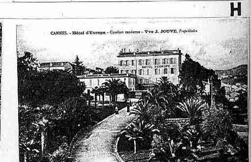 Ville de CANNES Carte postale ancienne